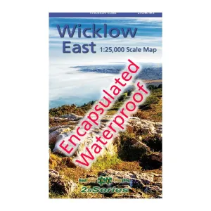 Waterproof Wicklow East 1:25k Map