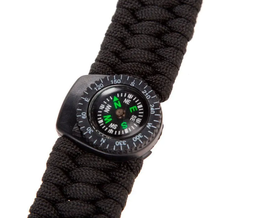 Whistle Compass Flint Fire Starter