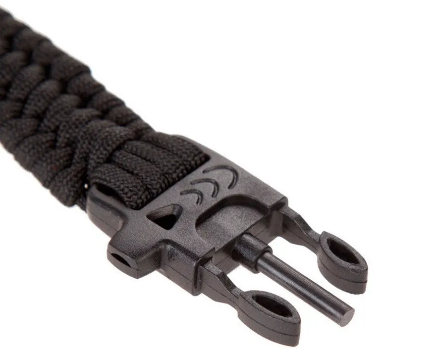 Whistle Compass Flint Fire Starter