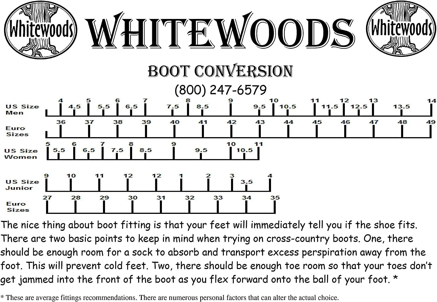 Whitewoods Unisex-Adult 802 XC Cross Country Touring Adventure Weatherproof Breathable Ski Boots