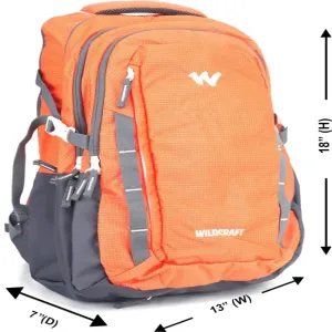 WILDCRAFT HYPALITE BACKPACK-ORANGE