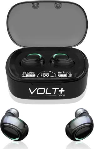 Wireless PRO Bluetooth 5.3 Earbuds Compatible with Meizu 21   36 Hour Playback Use, Wireless IPX4 Waterproof/Sweatproof/Noise Reduction with Quad Mic