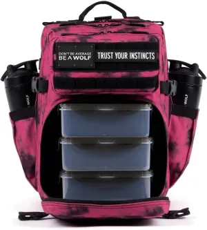 WOLFpak 35L Backpack Meal Prep Management (Toxic Pink)