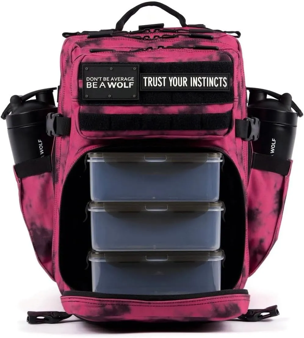 WOLFpak 35L Backpack Meal Prep Management (Toxic Pink)