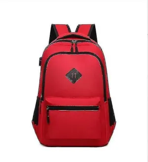 Women's Backpack, Large College School Backpack With 15" Laptop Compartment