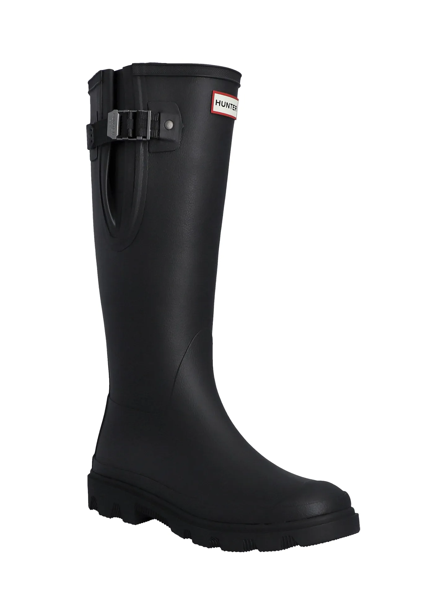 Women's downpour adjustable boot, black