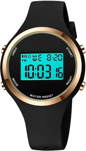XCZAP Outdoor Sport Watches Alarm Clock 5Bar Waterproof LED Digital Watch