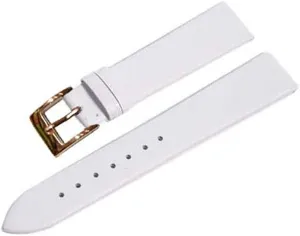 XLCZMYL Plain Weave Leather Watch strap 12 14 16 18 20 22 mm leather Watch band with Gold Pin buckle,10,14mm