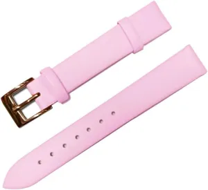 XLCZMYL Plain Weave Leather Watch strap 12 14 16 18 20 22 mm leather Watch band with Gold Pin buckle,12,14mm