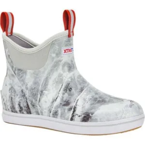 Xtratuf Men's Ankle 6" Waterproof Mossy Oak Elements Deck Boot -Camo- XMABMOH