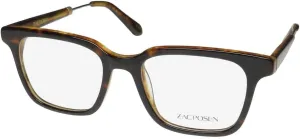 Zac Posen Orson Ultimate Comfort American Fashion Icon Heavy Look Modern Eyeglass Frame/Eyewear [49-18-145, tortoise]