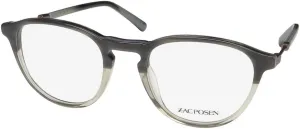 Zac Posen Warren Premium Segment American Fashion Icon Designer Premium Look Eyeglass Frame/Eyewear/Glasses [50-20-135, shadow fade]