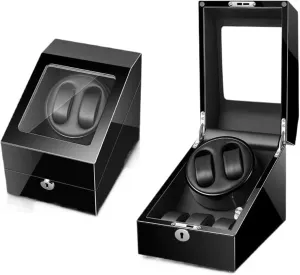 ZUMAHA Exquisite Dustproof Watch Storage Case Automatic Watch Winder Mechanical Watch Shaker Watch Automatic Winding Box Watch Display Case Durable
